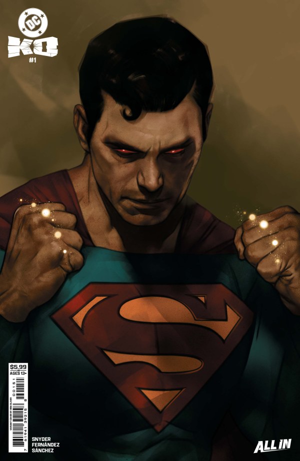 DC K.O. #1 Cover G Ben Oliver Face Off (PRESALE 10/08/25)