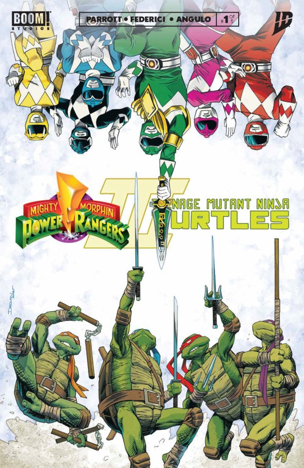 Mighty Morphin Power Rangers/ TMNT III #1 N Foc Reveal (08/13/25)