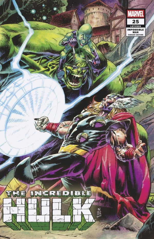 Incredible Hulk #25 Nic Klein Impossible Man (05/21/2025)