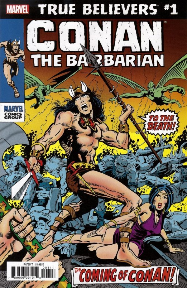 True Believers Conan The Barbarian #1 Marvel Comics