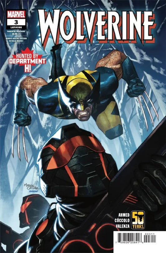 Wolverine #3 Martín Cóccolo Main Cover 2024