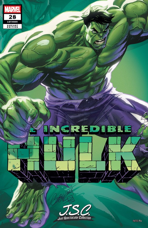 Incredible Hulk #28 J. Scott Campbell Spectacular (08/27/25)