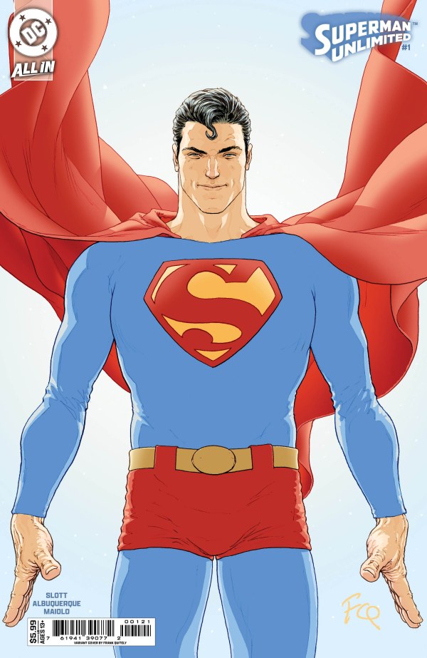 Superman Unlimited #1 Cover B Frank Quitely Variant (05/21/25)