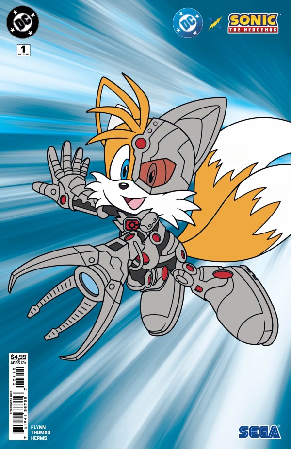 DC X Sonic The Hedgehog #1 (Of 5) 5th Print (PRESALE 09/10/25)