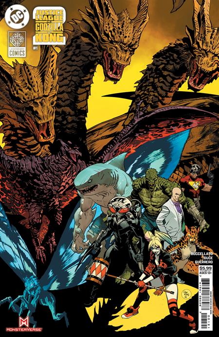Justice League vs Godzilla vs Kong 2 #1 Cover B Mora Variant (06/04/25)