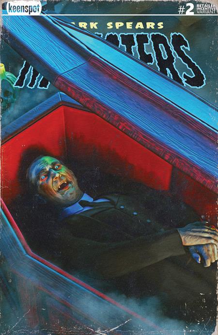 MARK SPEARS MONSTERS #2 3rd Print Cvr B (1:20) Mark Spears Waking The Dead (07/23/25)