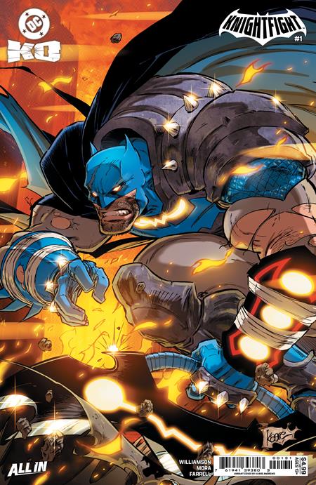 DC K.O. Knightfight #1 (Of 4) Cover C Kaare Andrews (PRESALE 11/05/25)