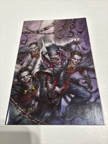 The Batman Who Laughs #1 Parrillo Grey Virgin Variant Set DC Limited To 1000