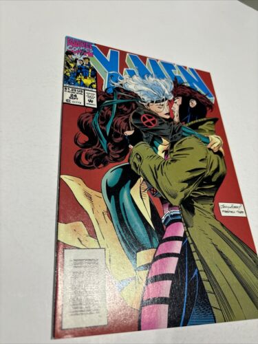 X-Men #24 (Marvel Comics September 1993) Newsstand Key, Art By Andy Kubert