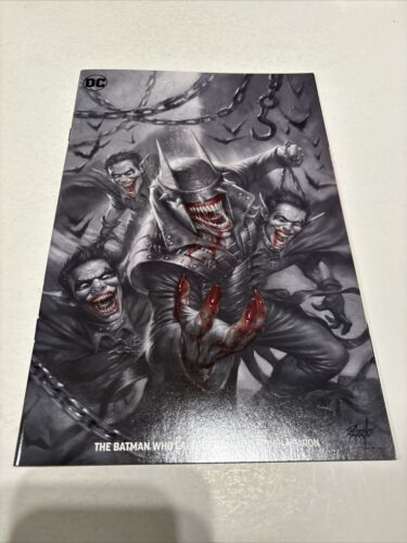 The Batman Who Laughs #1 Parrillo Grey Virgin Variant Set DC Limited To 1000