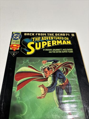 THE ADVENTURES OF SUPERMAN #500E BACK FROM THE DEAD A 1993 11 DC COMICS Variant