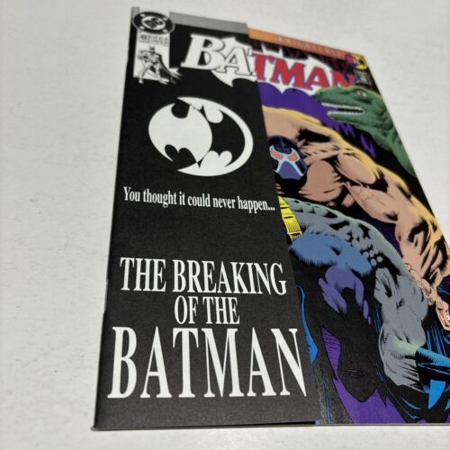 BATMAN #497 BANE BREAKS BATMANS BACK DC COMICS 1993 Major Key 1st Print