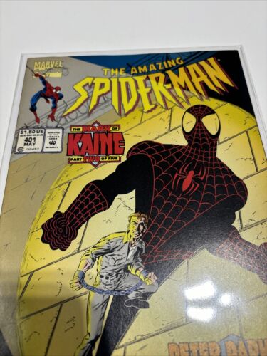 Amazing Spider-Man #401 (Marvel Comics) Newsstand Mark Bagley cover