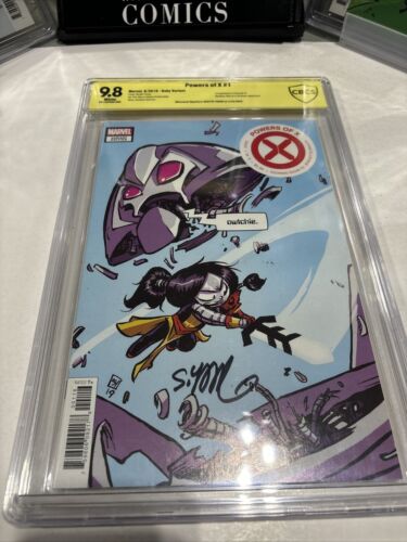 POWERS OF X #1-6 CGC 9.8 SS SKOTTIE YOUNG Variant Cvr Marvel-COMPLETE SET Keys