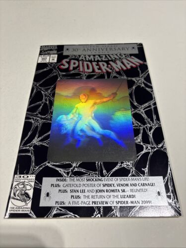 Amazing Spider-Man #365 1st App Spider-Man 2099 Miguel O’Hara W/Poster Attached