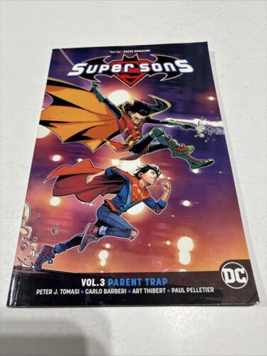 Super Sons Lot 3 TPB When I Grow Up Supersons Of Tomorrow Planet Of The Capes