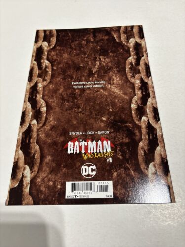 The Batman Who Laughs #1 Parrillo Grey Virgin Variant Set DC Limited To 1000