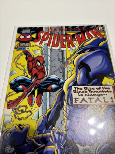 Amazing Spider-Man #419 (Marvel) Newsstand 1st cameo app of Black Tarantula