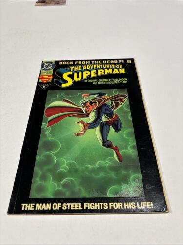 THE ADVENTURES OF SUPERMAN #500E BACK FROM THE DEAD A 1993 11 DC COMICS Variant