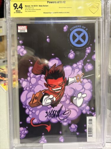 POWERS OF X #1-6 CGC 9.8 SS SKOTTIE YOUNG Variant Cvr Marvel-COMPLETE SET Keys