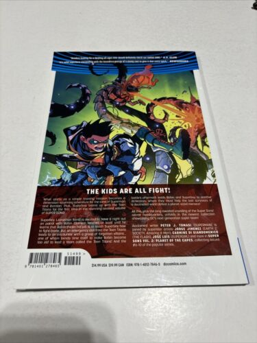 Super Sons Lot 3 TPB When I Grow Up Supersons Of Tomorrow Planet Of The Capes