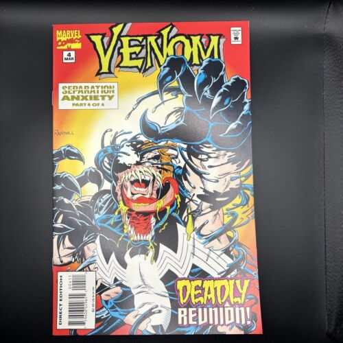 Venom: Separation Anxiety #4 (Marvel Comics March 1995)