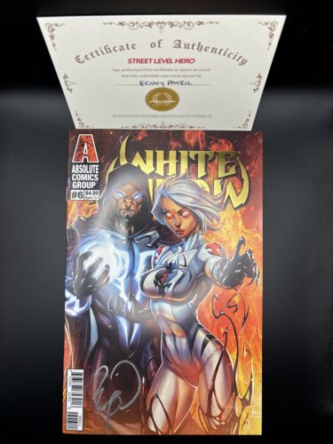 White Widow #5-7 Variant Bundle Signed By Powell w/COA Absolute Comics