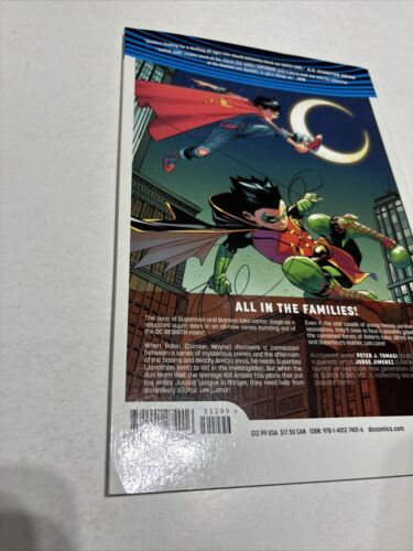 Super Sons Lot 3 TPB When I Grow Up Supersons Of Tomorrow Planet Of The Capes