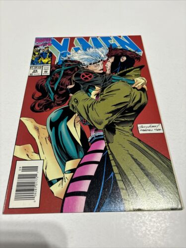 X-Men #24 (Marvel Comics September 1993) Newsstand Key, Art By Andy Kubert