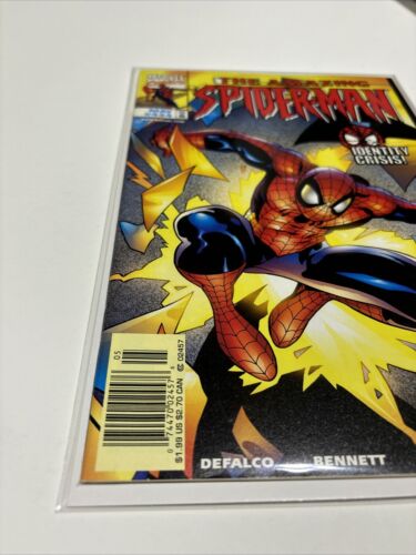 Amazing Spider-Man #434 (Marvel) Newsstand Debut of Spider-Man Ricochet costume