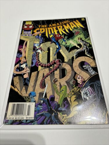 Amazing Spider-Man #413 (Marvel Comics) Newsstand Mysterio App