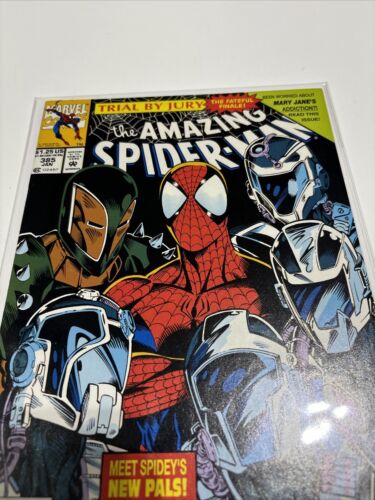 Amazing Spider-Man #385 (Marvel Comics) Newsstand Mark Bagley Trial by Jury