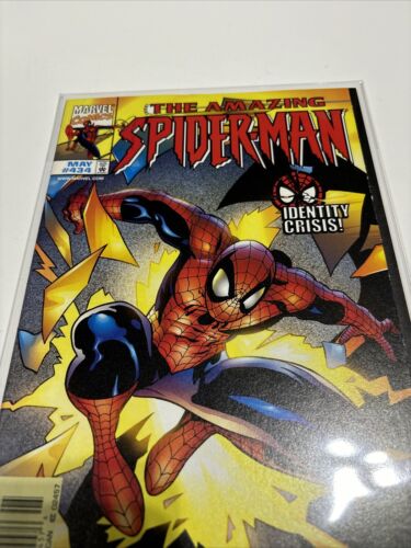 Amazing Spider-Man #434 (Marvel) Newsstand Debut of Spider-Man Ricochet costume