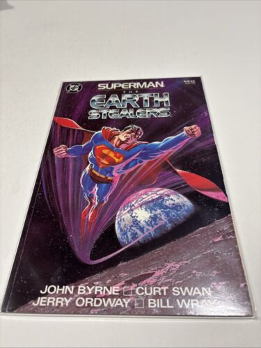 Superman: The Earth Stealers TPB DC Comics 1988 Graphic Novel