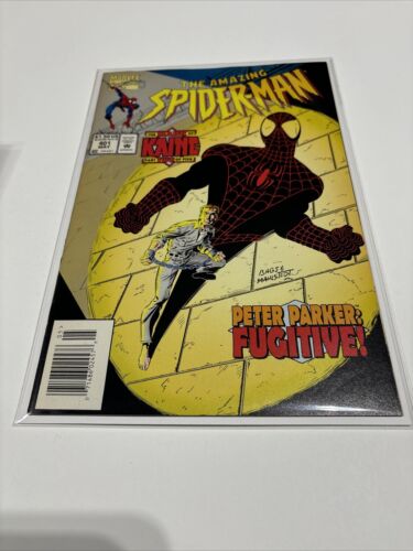 Amazing Spider-Man #401 (Marvel Comics) Newsstand Mark Bagley cover