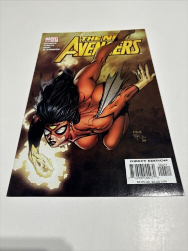 The New Avengers #4 (Marvel Comics 2005) Key 1st App Maria Hill