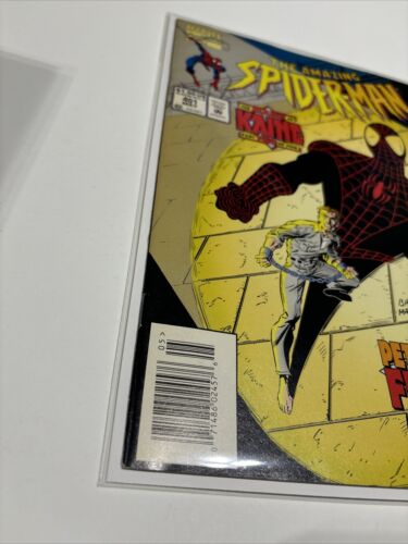 Amazing Spider-Man #401 (Marvel Comics) Newsstand Mark Bagley cover