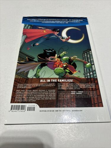 Super Sons Lot 3 TPB When I Grow Up Supersons Of Tomorrow Planet Of The Capes