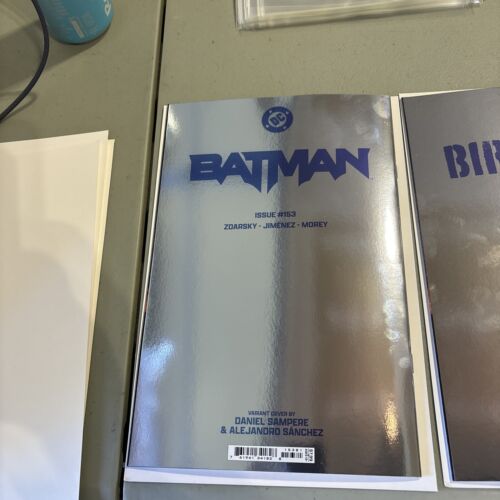 DC All In foil variant Bundle,Batman 153 (Key), Birds Of Prey 14, Poison Ivy 25