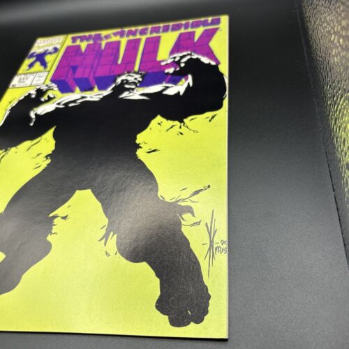 Incredible Hulk #377 (Marvel) Rare Lime Green 3rd Printing