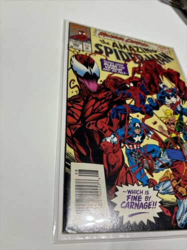 Amazing Spider-Man #380 (Marvel Comics) Newsstand Maximum Carnage Pt 11