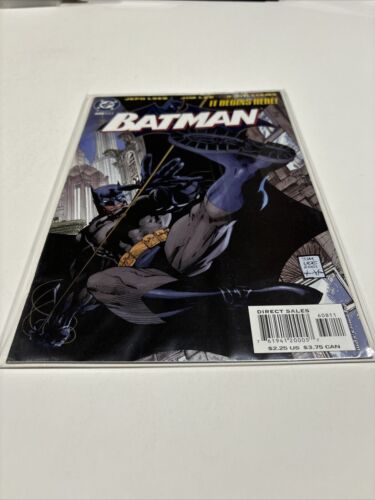 BATMAN #608 ✅ Jim Lee Jeph Loeb ✅ HUSH Storyline Begins ✅ 2002 1st Print ✅ DC