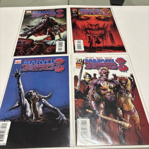 Marvel Zombies 3 #1-4 Complete Full Run Set (2009) High Grade VF/NM