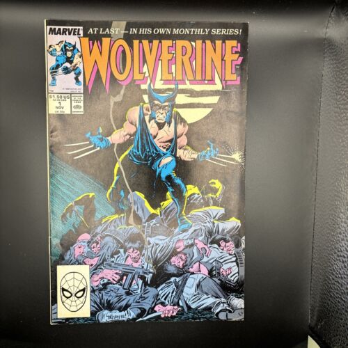 Wolverine #1 (Marvel Comics November 1988) Low-Mid Grade Copy