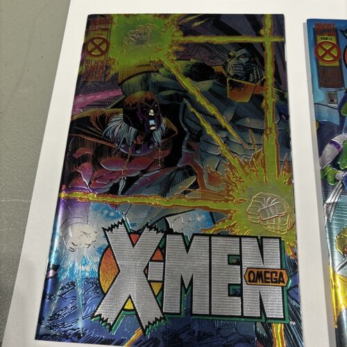 X-Men Omega Alpha & Prime Marvel 1995 Special Event Age Apocalypse Chromium