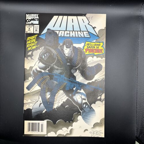 War Machine #4 Newsstand (1994-1996) Marvel Comics