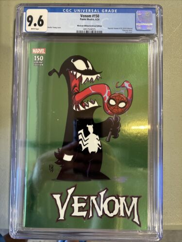 Venom #150 CGC 9.6 Mexican Foil Heroes Con Exclusive By Skottie Young