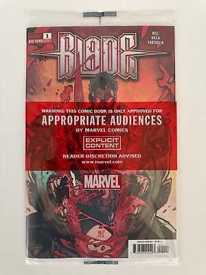 Blade #1 Red Band CVR A  [Pollybagged] (Marvel Comics 2024)