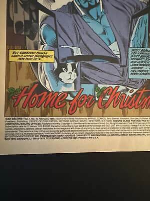 War Machine Vol. 1, #11 (1995)[Newsstand] “Home For Christmas”