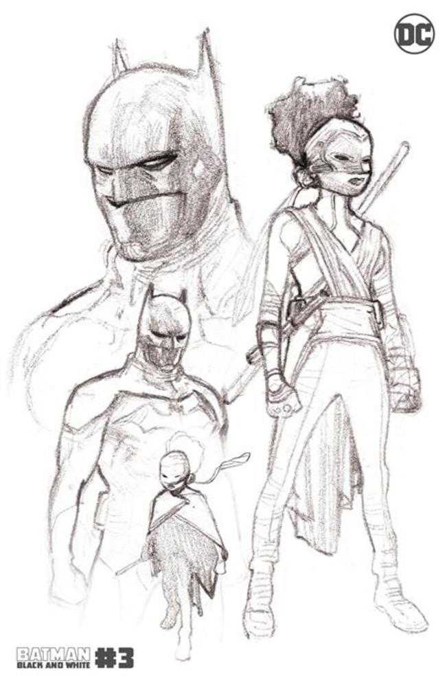 Batman Black And White #3 (Of 6) Joshua Middleton 2nd Print (04/13/21)